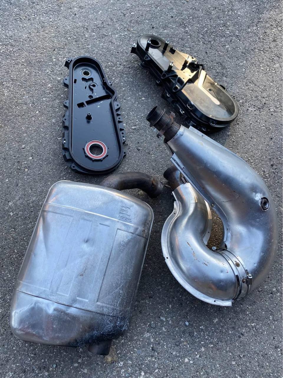 Ski-doo Lynx Expansion Chamber - Image 4