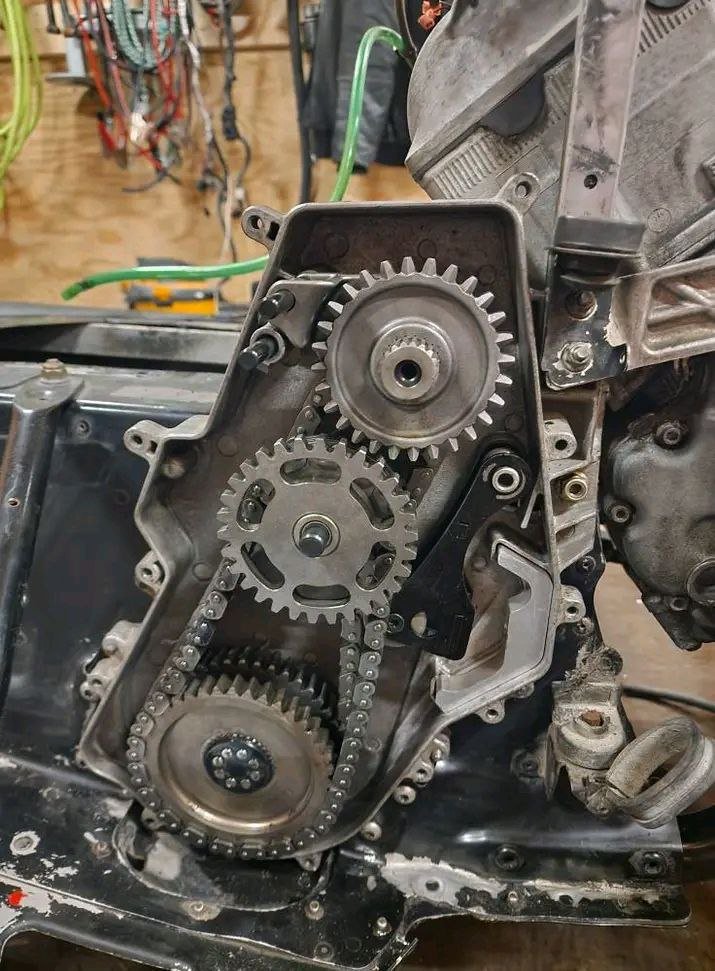 Yamaha SR Viper chain